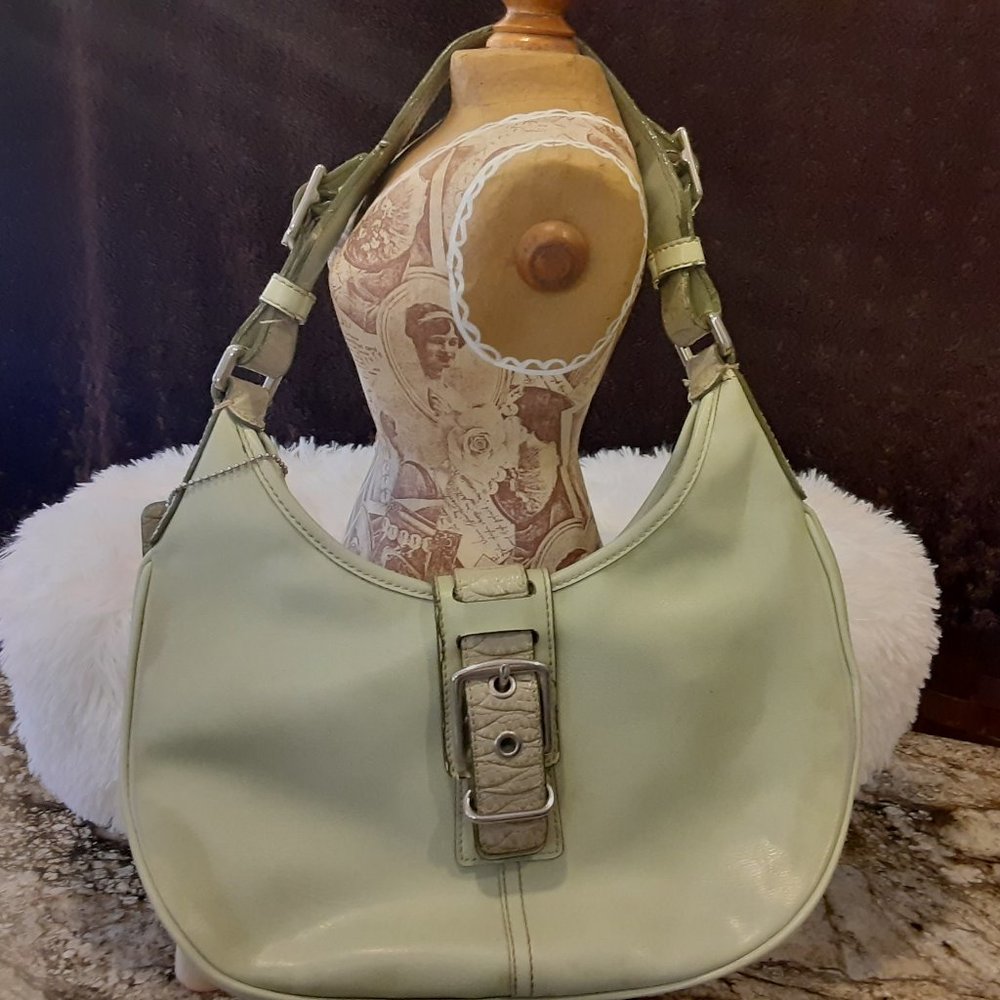 Off White Half Moon Hobo Handbag